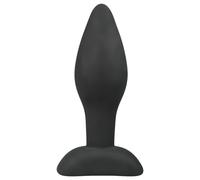 Plug Anale in Silicone Piccolo Easytoys (Nero)