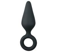 Easytoys Pointy Plug S - piccolo plug anale (nero)