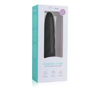 Vibratore in Silicone a Barra Spirale Easytoys Power Vibe (Nero)