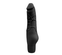 Vibratore Silicone Realistico Nero - Easytoys Power Vibe