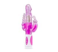 Coniglio Estasiante Easytoys - Vibratore triplo stimolatore (rosa)
