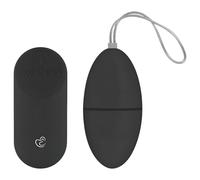 Uovo Vibrante del Telecomando a 7 Ritmi - Easytoys (Nero)