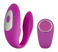 Easytoys Danzatore Tocco - vibratore di coppia ricaricabile, impermeabile con controllo remoto (rosa)