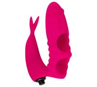 Vibratore per Dita Easytoys - 2in1 Stimolatore Clitoride e Punto G (rosa)