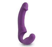 Easytoys Strapless Strap-On Vibrator Purple