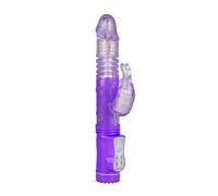 Easytoys Vibratore Rabbit, Viola - 212 gr