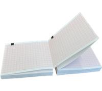 EasyTrace® Conf. 5 pezzi - Pacchi Carta Termica per ECG GE MAC 400 e MAC 600 - misure pacco: 80mm X 90mm X 280 fogli [HE8090P]