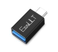 EasyULT Adattatore da USB C a USB 3.0, Adattatore OTG Tipo-C a USB A, Conversione da Thunderbolt 4/3 a USB, Compatible per MacBook PRO 2021, MacBook Air 2020, Galaxy S8 S9 Plus Note 8 9-Nero