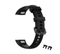 EasyULT Cinturino di ricambio per Huawei Honor Band 4/5 Sport Wrist Band di ricambio per Huawei Honor Band 5/4, colore: Nero (nessuna attività tracker)