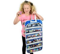 EASYVIEW Custodia organizer compatibile con Real Littles Mini Brands Unicorn Squad (blu-argento)