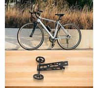 Easywheel leggero per RHINE per biciclette pieghevoli Birdy Serie 1/2/3 portapacchi posteriore e supporto Ezwheel Compatibilità di montaggio (nero)