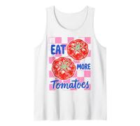Eat More Tomatoes Tomato Gardening Vegetable Garden Lover Canotta