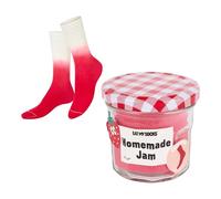 EAT MY SOCKS - Calzini originali e divertenti - Design a barattolo - Calzini alti - Comfort e durata - Ideali per uomini e donne - Taglie da 36 a 45-1 paio