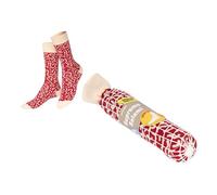 EAT MY SOCKS - Calzini originali e divertenti - Design a forma di salsiccia - Calzini alti - Comfort e durata - Ideali per uomini e donne - Taglie da 36 a 45-1 paio