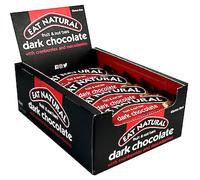 EAT NATURAL Barretta di mirtilli e macadamia al cioccolato fondente, 45 g, confezione da 12