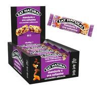 Eat Natural Barretta Mandorle e Uva Sultanina con Arachidi e Albicocche, Senza Glutine (Gluten free) Box 12x40g