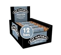 Eat Natural Barrette proteiche con arachidi e cioccolato fondente con frutta e noci 12 x 40 g