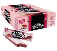 Eat Natural Fetta alla Frutta Frutti Rossi Barretta ai Frutti Rossi con Datteri e Mandorle Box 15x25g