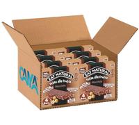 Eat Natural Fetta alla Frutta Nocciola Barretta con Datteri e Nocciole Senza Glutine (Gluten Free) 120g [Box da 8 Confezioni]