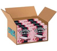 Eat Natural Frutti Rossi Fette alla Frutta con Frutti Rossi, Datteri e Mandorle Senza Glutine (Gluten Free) 100g [Box da 8 Confezioni]