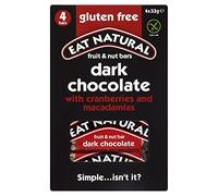 Eat Natural Glutine Bar Libero Mirtilli, Noci Macadamia E Cioccolato Fondente (4X33g) (Confezione da 6)
