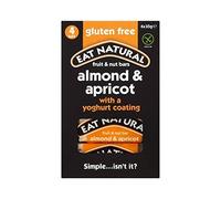 Eat Natural Glutine Mandorle Libere Albicocche E Bar Yogurt 4 X 35g (Confezione da 2)