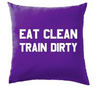 Eat Pulire Treno Sporco - Cuscino - Palestra Love Allenamento Esercizi Litf Pesi