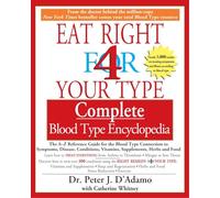 Eat Right 4 Your Type Complete Blood Type Encyclopedia: The A-Z Reference Guide for the Blood Type Connection to Sympoms, Disease, Conditions, Vitamins, Supplements, Herbs and Food