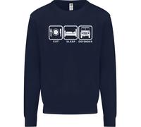 Eat Sleep 4X4 Off Road Roading Auto Bambini Felpa Maglione