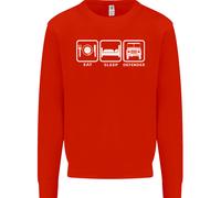 Eat Sleep 4X4 Off Road Roading Auto Bambini Felpa Maglione