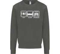 Eat Sleep 4X4 Off Road Roading Auto Bambini Felpa Maglione