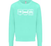 Eat Sleep 4X4 Off Road Roading Auto Bambini Felpa Maglione