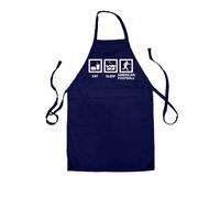Eat Sleep Americano Calcio - Unisex Bambini Grembiule - Super Bowl Sport Game