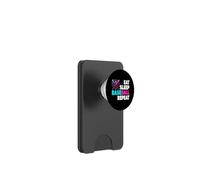 Eat Sleep Baseball Repeat Ice Cream Drip Baseball PopSockets PopWallet per MagSafe