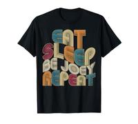 Eat Sleep Be Joey Repeat Funny Groovy Retro Joey Maglietta