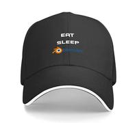 Eat Sleep Blender - Blender Cappello da Baseball 3D Designer Protezione UV Cappello Solare, Cappello da Pesca, Festa Cappello da Pesca Ovest, Cappello Femminile Uomini