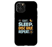 Eat Sleep Disc Golf Repeat Funny Player Hobby Life Custodia per iPhone 11 Pro