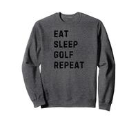 Eat Sleep Golf Repeat: Funny Design for Avid Golfers Felpa