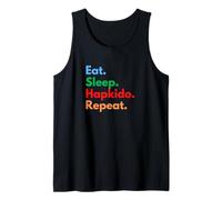 Eat Sleep Hapkido Repeat per i Combattenti e Gli Amanti di Hapkido Canotta