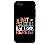 Eat Sleep Hat Trick Repeat Soccer Score Routine Athlete |- Custodia per iPhone SE (2020) / 7/8