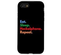Eat Sleep Heckelphone Repeat - Giocatori e amanti del telefono cellulare Custodia per iPhone SE (2020) / 7/8