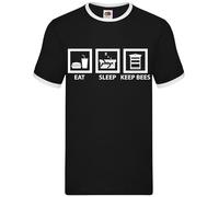 Eat Sleep Keep Bees - Uomo Suoneria - Ape Mantenendo Custode Apicoltore Miele