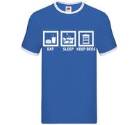 Eat Sleep Keep Bees - Uomo Suoneria - Ape Mantenendo Custode Apicoltore Miele