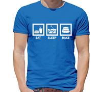 Eat Sleep Pasticciere - T-Shirt - Baker Baking Torta Torte Amore Divertente Chef
