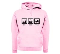 Eat Sleep Pianoforte - Adulti Felpa/Maglione - Musica Musicista Play Love Organ