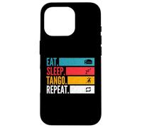 Eat Sleep Tango Repeat per ballerini Tango Argentino Custodia per iPhone 16 Pro