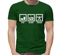 Eat Sleep Treno - T-Shirt - Palestra Pesi Eserczio Allenamento