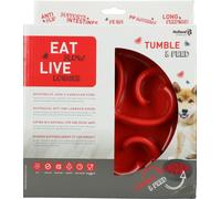 Eat Slow Live Longer - Ciotola Anti-Ingozzamento - Rosso