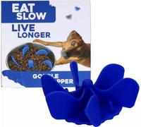 Eat Slow Live Longer - Gobble Stopper - Blu