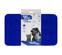 Eat Slow Live Longer - Tappettino da Leccare Dimensions Flower - Blu